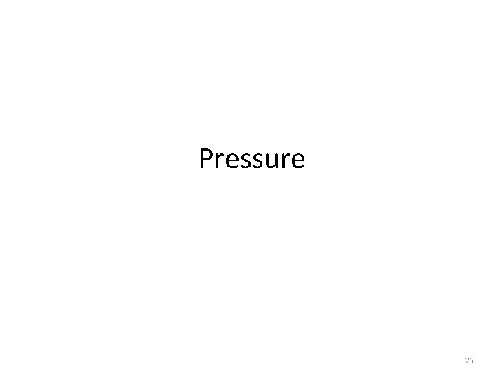 Pressure 26 Pressure 26