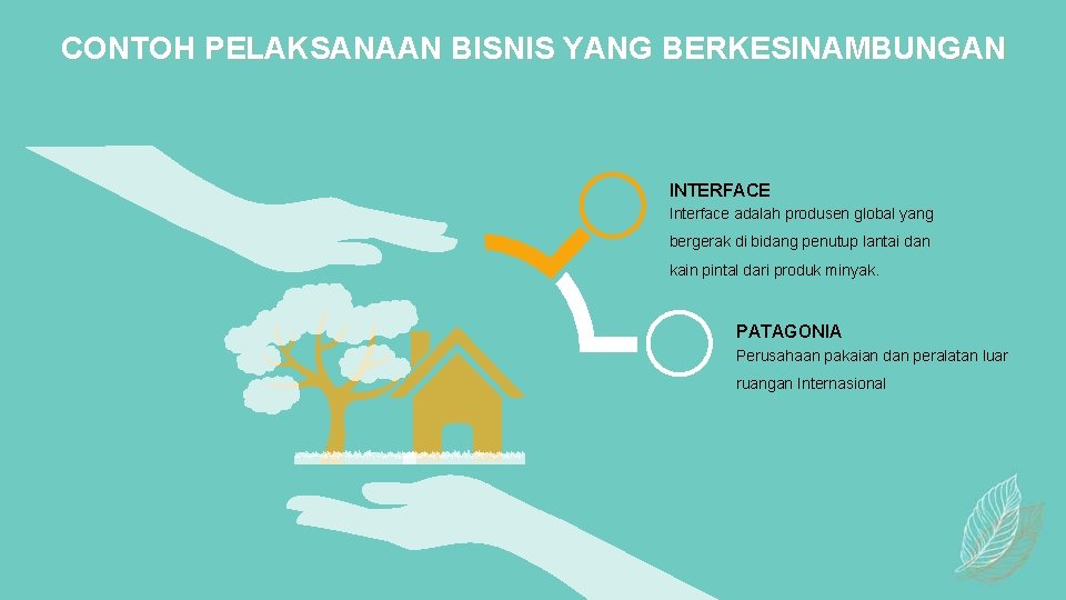 CONTOH PELAKSANAAN BISNIS YANG BERKESINAMBUNGAN INTERFACE Interface adalah produsen global yang bergerak di bidang