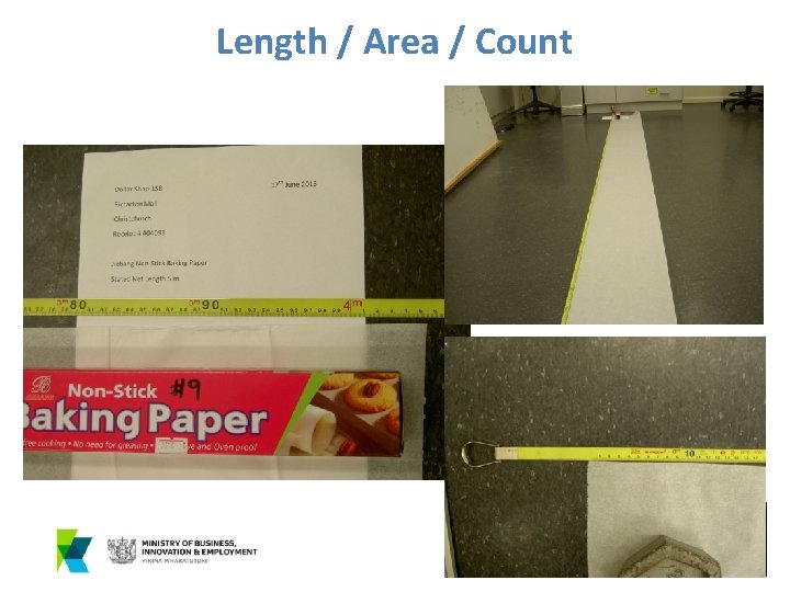 Length / Area / Count 