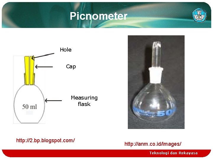 Picnometer Hole Cap Measuring flask http: //2. bp. blogspot. com/ http: //anm. co. id/images/