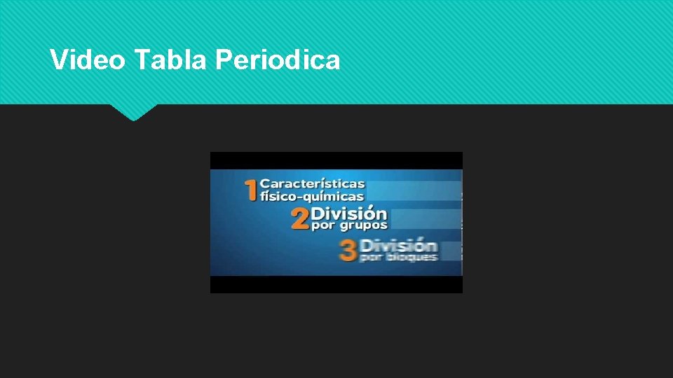 Video Tabla Periodica 