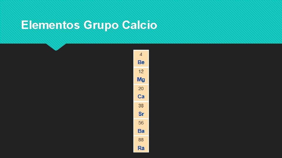 Elementos Grupo Calcio 