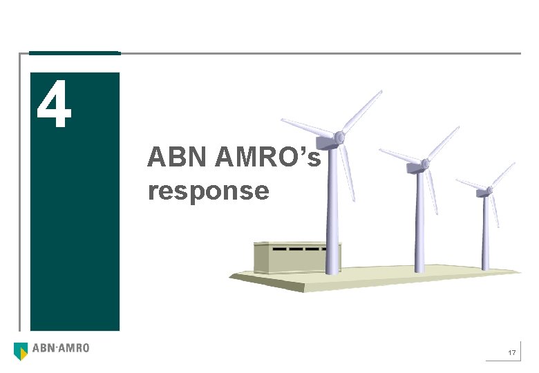 4 ABN AMRO’s response 17 