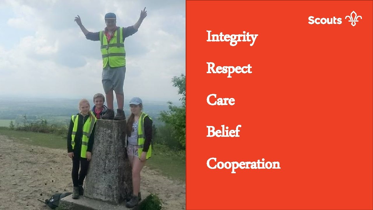 Do more. Share more. Be more. Integrity Respect Care Belief Cooperation 