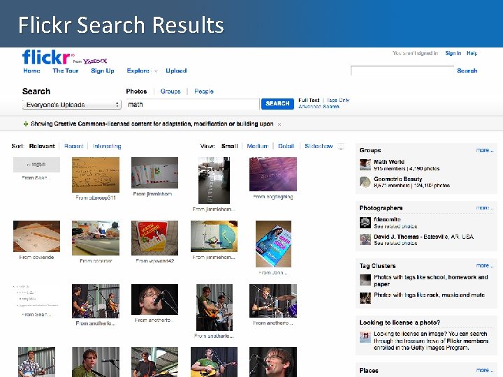 Flickr Search Results 