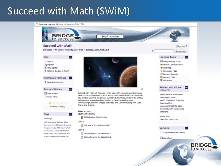 Succeed with Math (SWi. M) 