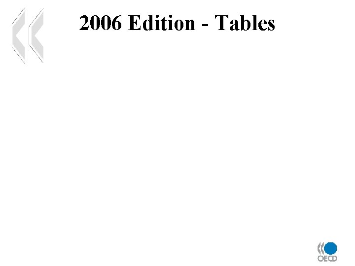 2006 Edition - Tables 