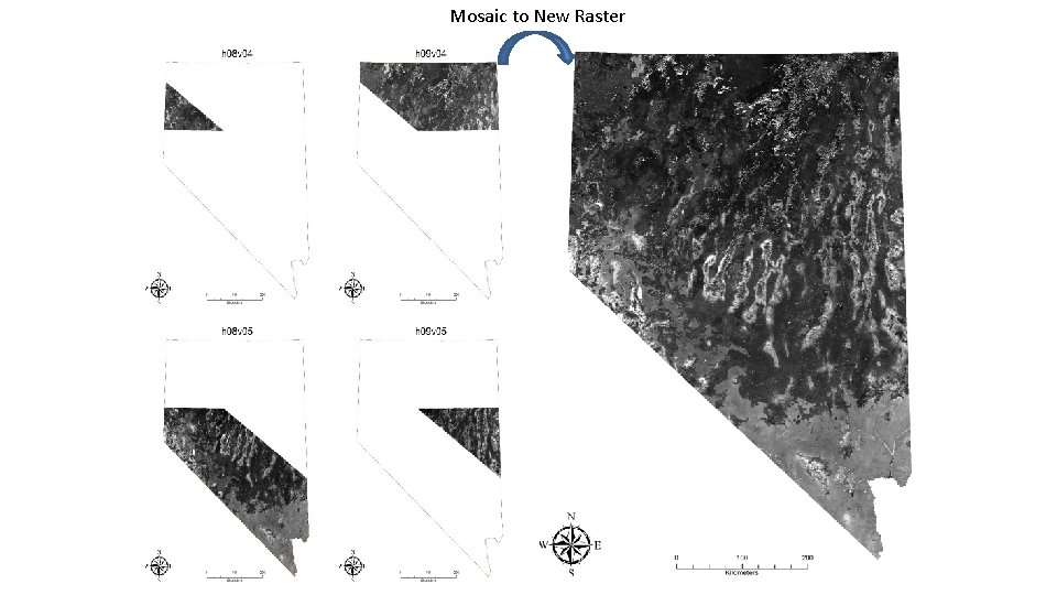 Mosaic to New Raster 