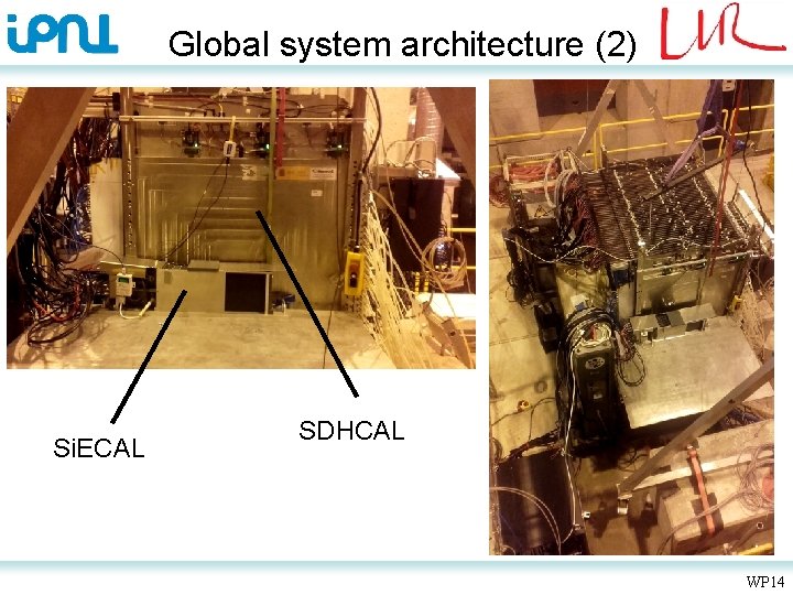 Global system architecture (2) Si. ECAL SDHCAL WP 14 