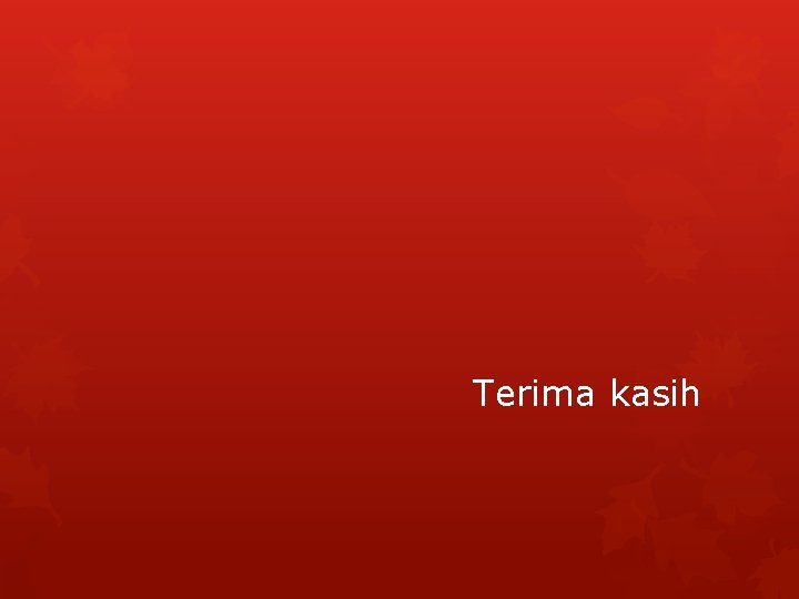 Terima kasih 