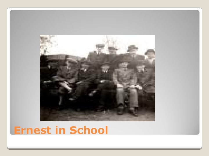 Ernest in School 