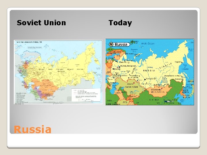 Soviet Union Russia Today 
