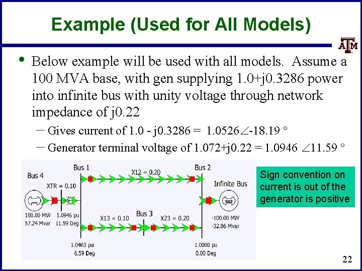 Example (Used for All Models) • Below example will be used with all models.