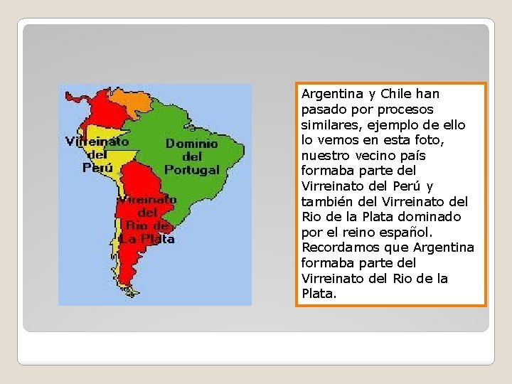 Argentina y Chile han pasado por procesos similares, ejemplo de ello lo vemos en