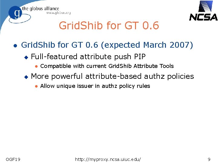 Grid. Shib for GT 0. 6 l Grid. Shib for GT 0. 6 (expected