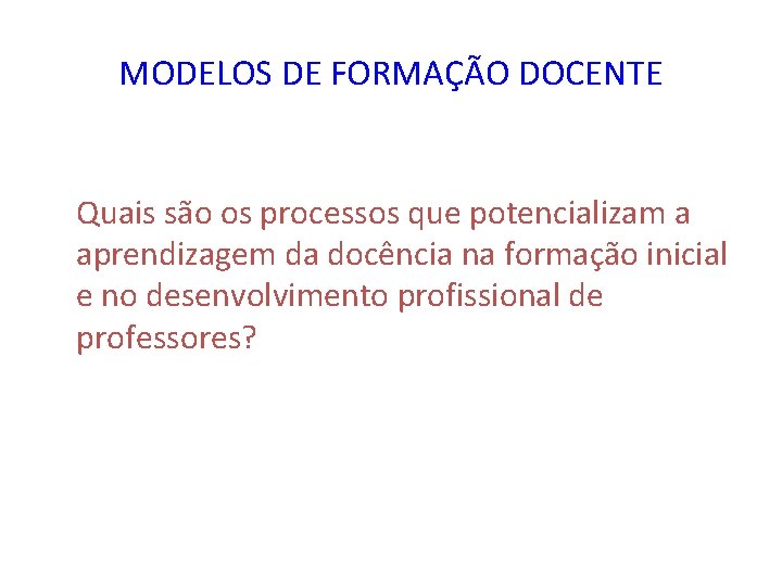 Professores de Cincias saberes docentes e processos de