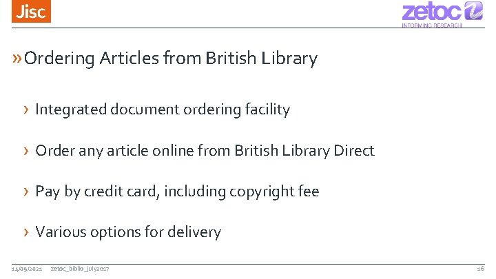 » Ordering Articles from British Library › Integrated document ordering facility › Order any
