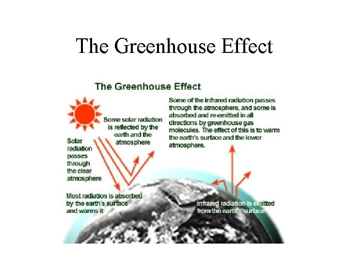 The Greenhouse Effect 