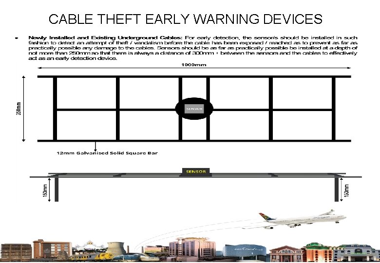 CABLE THEFT EARLY WARNING DEVICES 