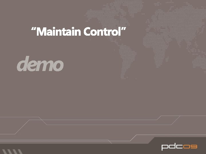 demo 