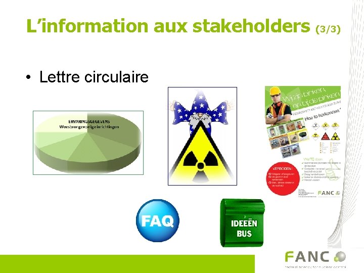 L’information aux stakeholders • Lettre circulaire (3/3) 