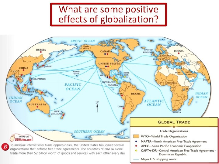 What are some positive effects of globalization? 