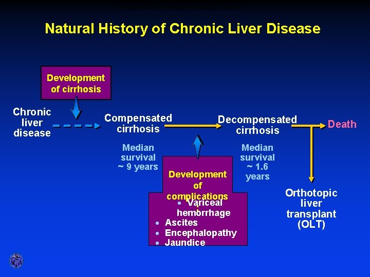 NATURAL HISTORY OF CHRONIC LIVER DISEASE – SUMMARY Natural History of Chronic Liver Disease