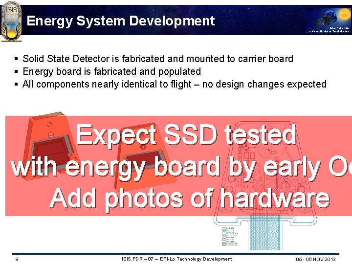 Energy System Development Solar Probe Plus A NASA Mission to Touch the Sun §
