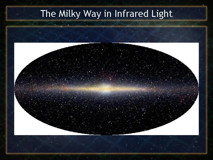 The Milky Way in Infrared Light 
