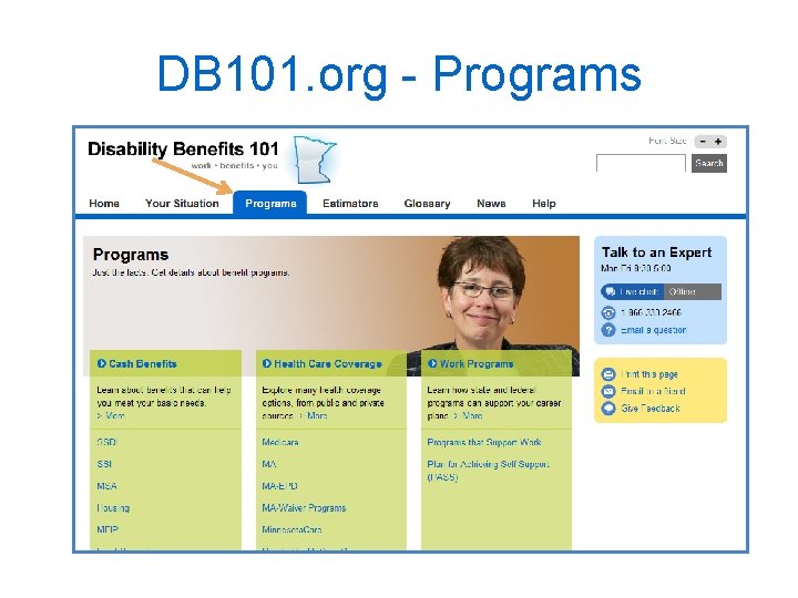 DB 101. org - Programs 