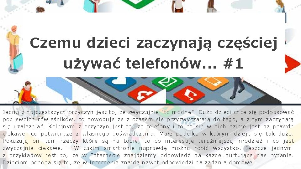 Czemu dzieci zaczynają częściej używać telefonów. . . #1 Jedną z najczęstszych przyczyn jest