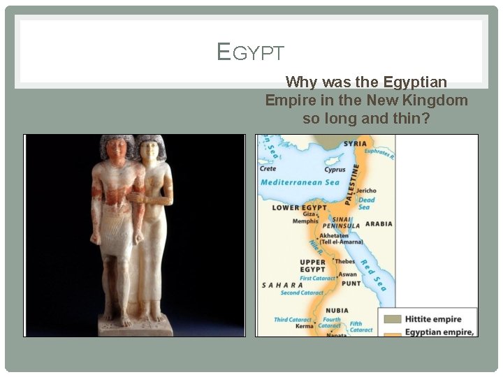 EGYPT Why was the Egyptian Empire in the New Kingdom so long and thin?