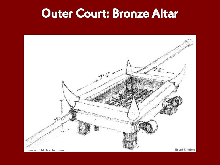 Outer Court: Bronze Altar 