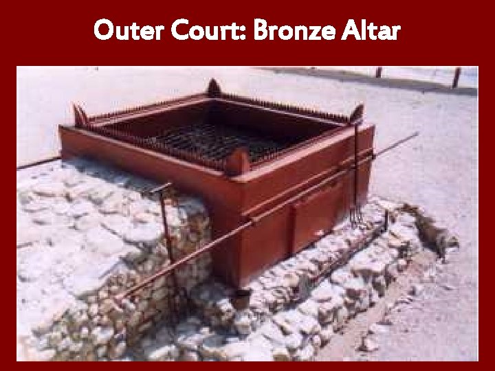 Outer Court: Bronze Altar 