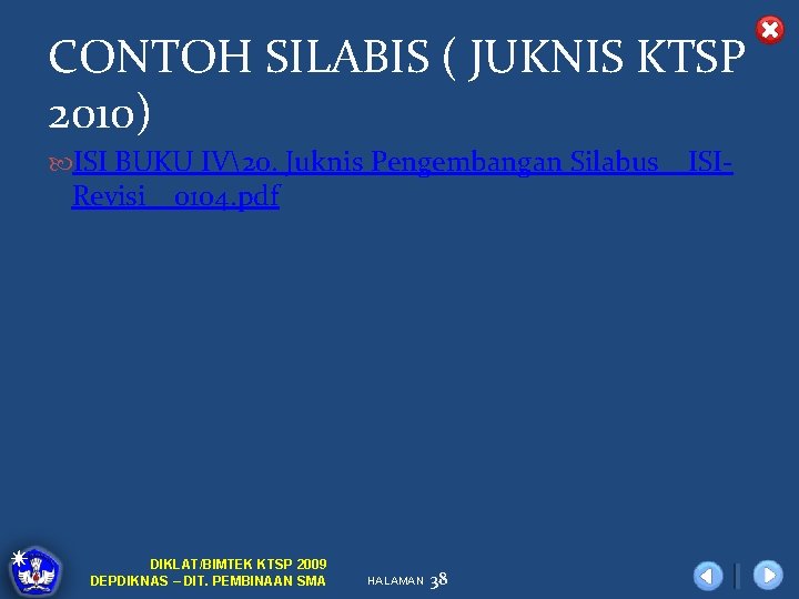 CONTOH SILABIS ( JUKNIS KTSP 2010) ISI BUKU IV20. Juknis Pengembangan Silabus__ISI- Revisi__0104. pdf