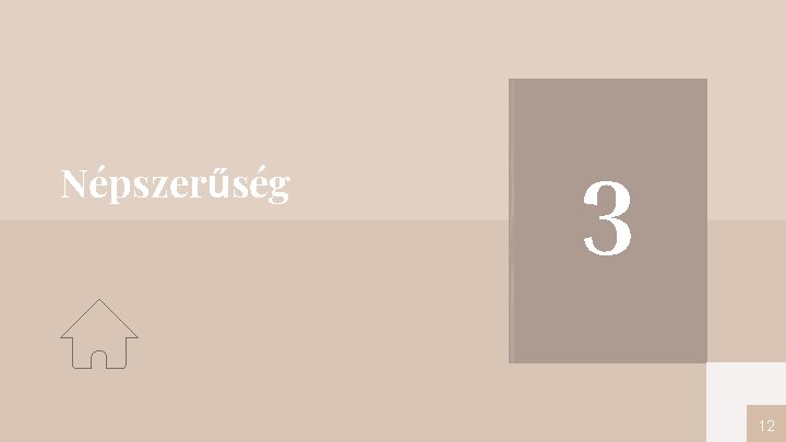 Népszerűség 3 12 