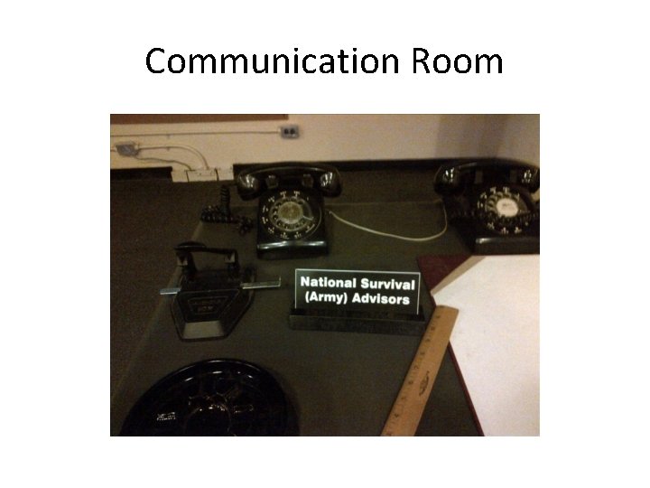 Communication Room 