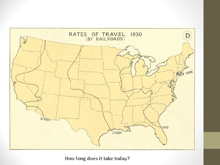 How long does it take today? How long does it take today?