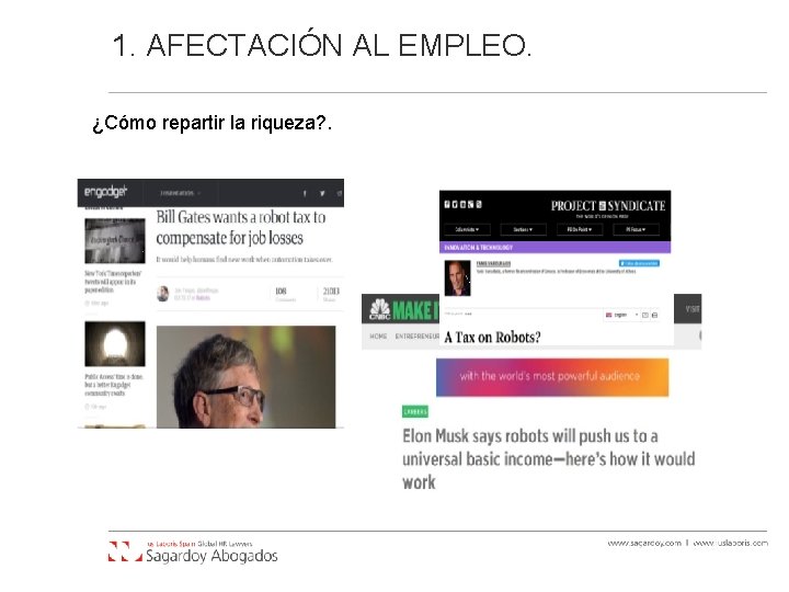 1. AFECTACIÓN AL EMPLEO. ¿Cómo repartir la riqueza? . 1. AFECTACIÓN AL EMPLEO. ¿Cómo repartir la riqueza? .