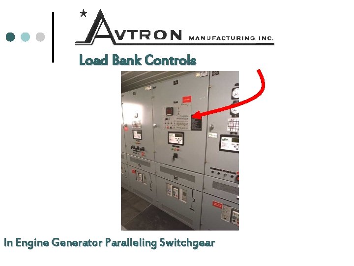 Load Bank Controls In Engine Generator Paralleling Switchgear 