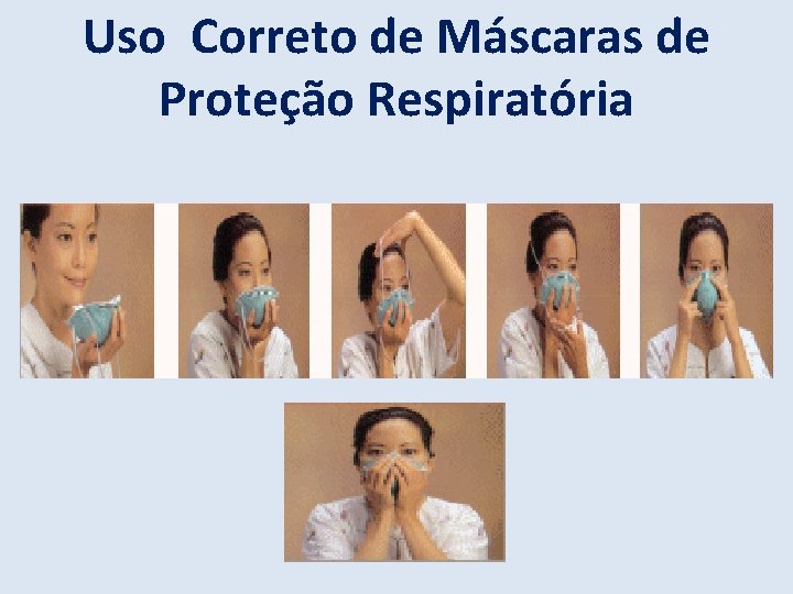 Uso Correto de Máscaras de Proteção Respiratória 