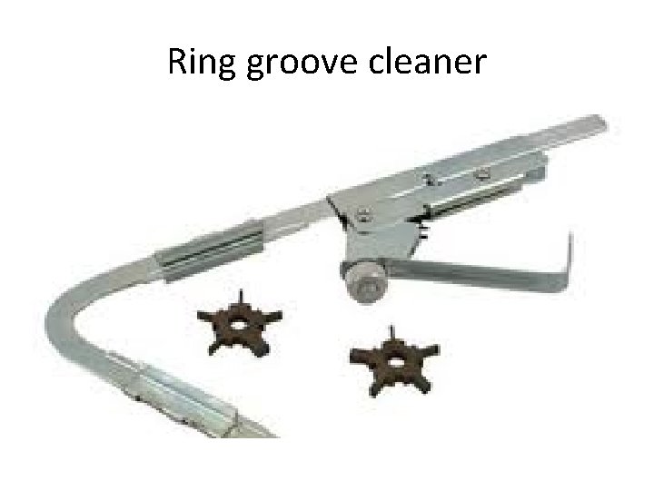 Ring groove cleaner 