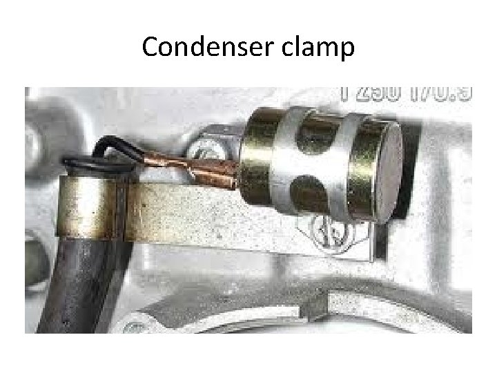 Condenser clamp 