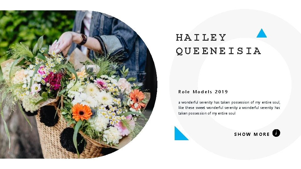 HAILEY QUEENEISIA Role Models 2019 a wonderful serenity has taken possession of my entire