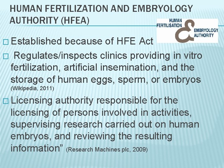 Amanda Porter IN VITRO FERTILIZATION NUMBER OF EGGS