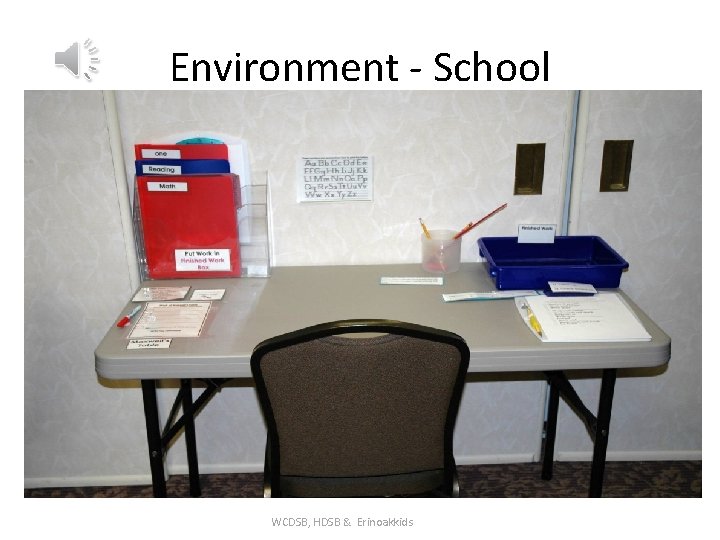 Environment - School WCDSB, HDSB & Erinoakkids 