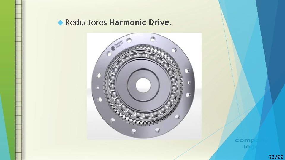  Reductores Harmonic Drive. 22/22 