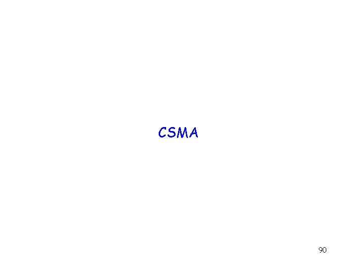 CSMA 90 