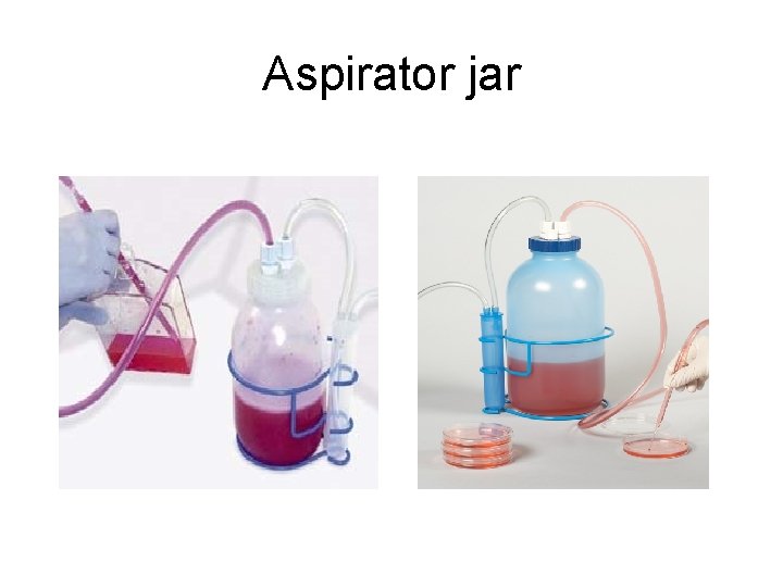 Aspirator jar 