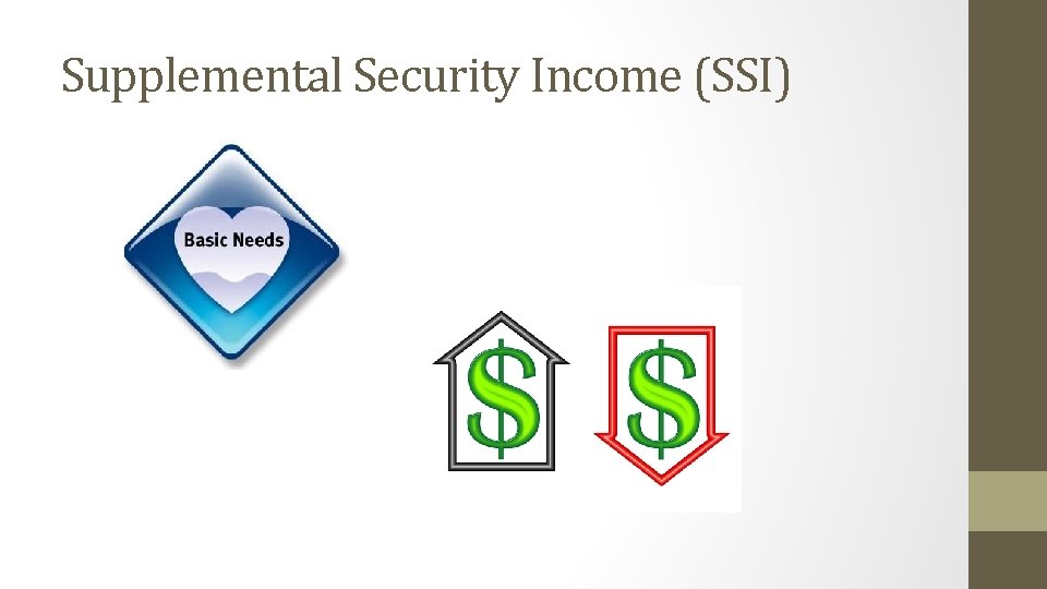 Supplemental Security Income (SSI) 